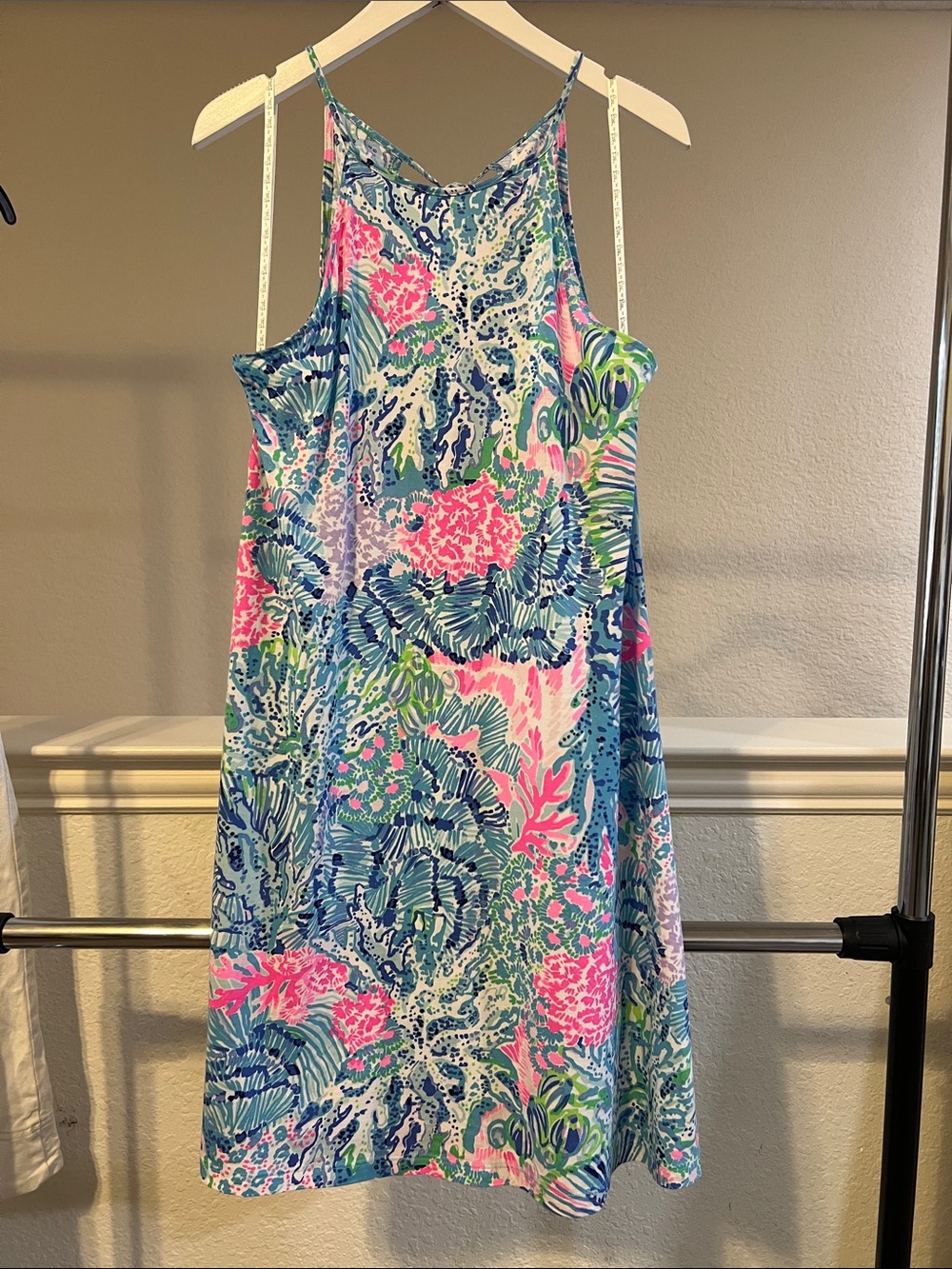 Lilly Pulitzer Margot swing dress in sink or swim print. Size XS